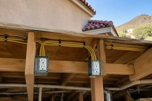 20-amp appliance and office circuits installed in Phoenix, AZ.