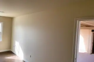 Seamlessly blended drywall texture match on an interior wall in a home in Phoenix, AZ.